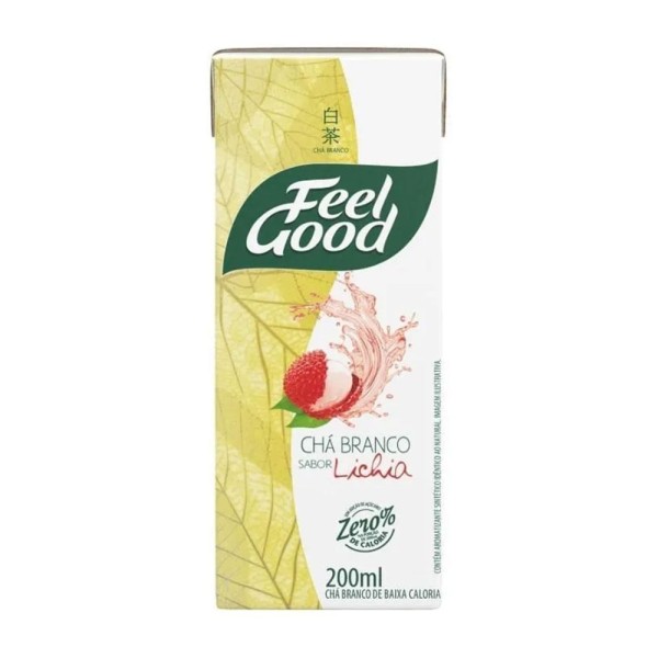 Encontraproduto.com.br - Chá Branco com Lichia Feel Good 200ml