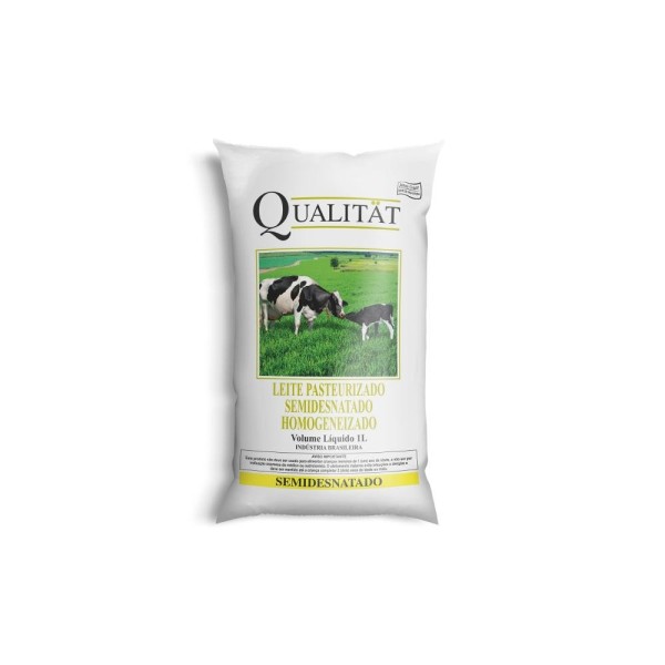Encontraproduto.com.br - Leite Pasteurizado Semi Desnatado Qualitat 1 L