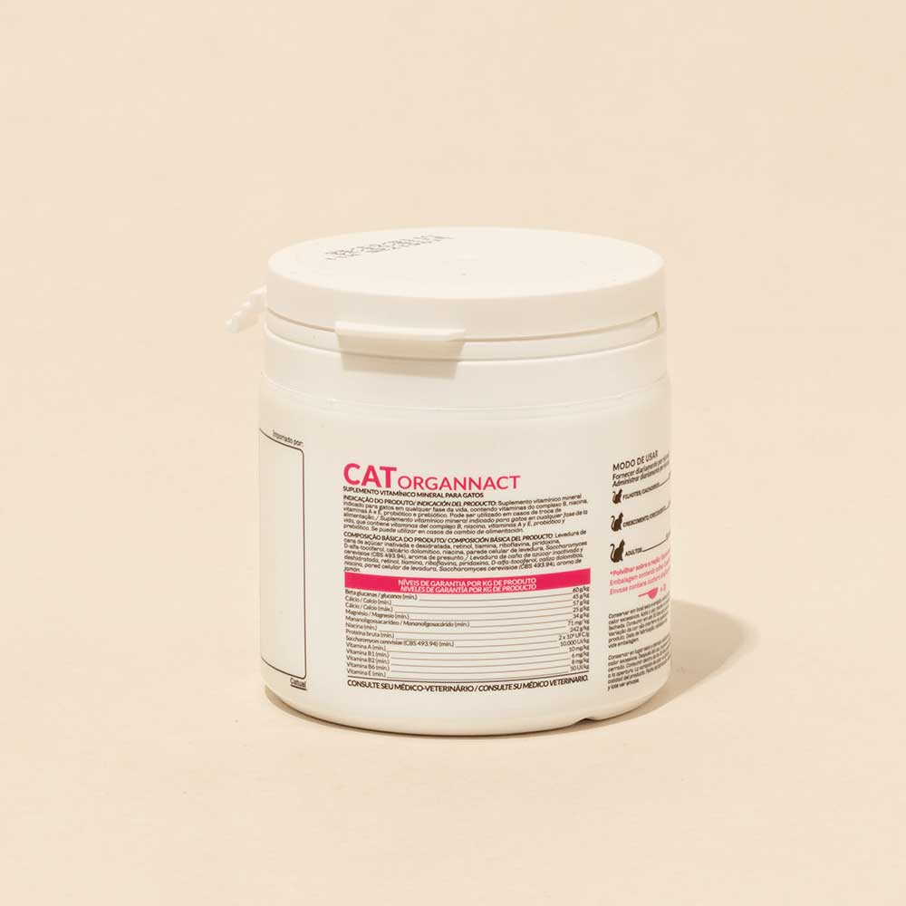Encontraproduto.com.br - Organnact Cat Probiótico em Pó