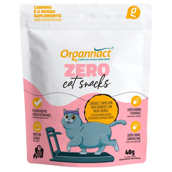 Zero Cat Snakcs Organnact 40g