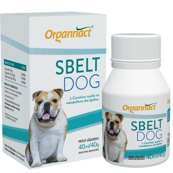 Encontraproduto.com.br - Organnact Sbelt Dog Suplemento para Cães