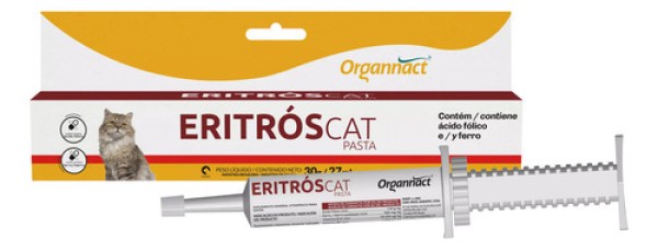 Organnact Eritrós Cat Pasta Suplemento para Gatos