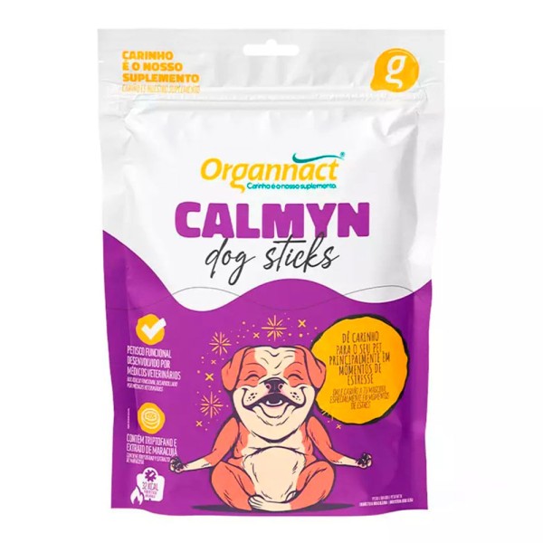 Suplemento Calmyn Dog Sticks Organnact