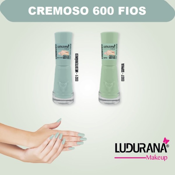 Encontraproduto.com.br - Esmalte Ludurana 600 Fios 7,5ml Poderosa