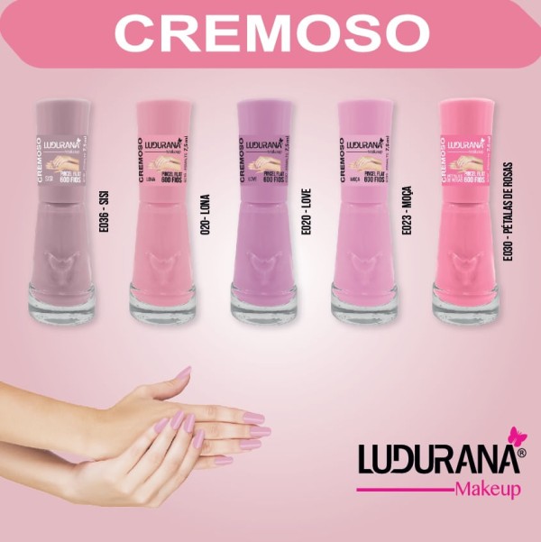 Encontraproduto.com.br - Esmalte Ludurana 600 Fios 7,5ml Poderosa