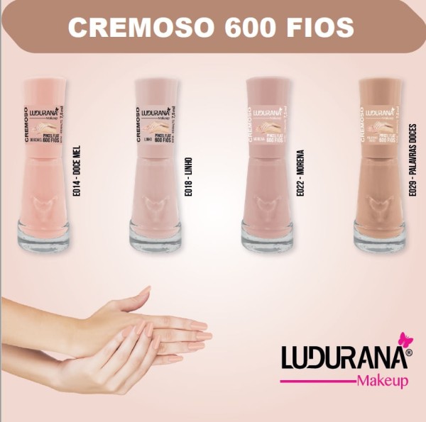 Encontraproduto.com.br - Esmalte Ludurana 600 Fios 7,5ml Poderosa