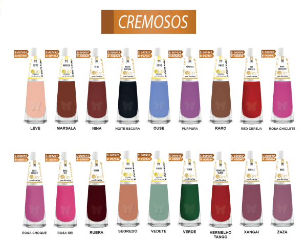 Encontraproduto.com.br - Esmalte Ludurana Cremoso 8ml Cor: Purpura Elite