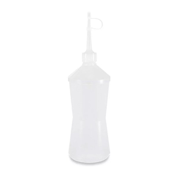 Encontraproduto.com.br - Almotolia Plástica Transparente 125ml - Pacote com 12 unidades