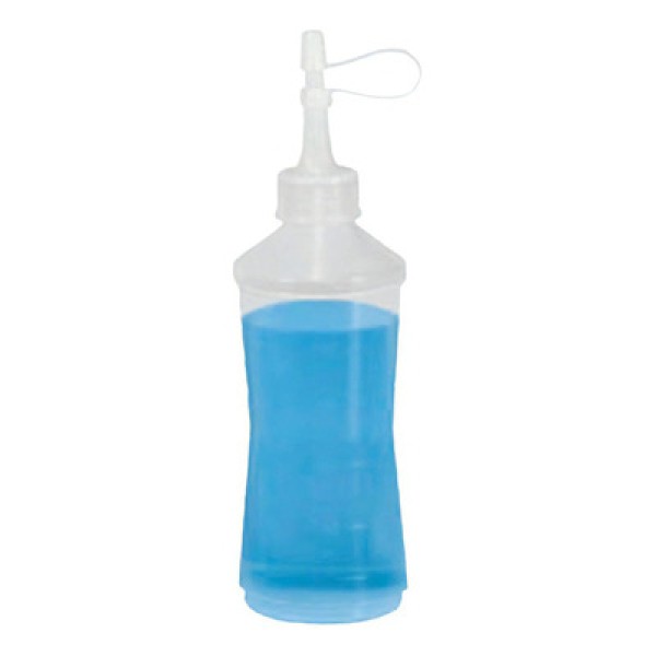 Almotolia Plástica Transparente 125ml - Pacote com 12 unidades