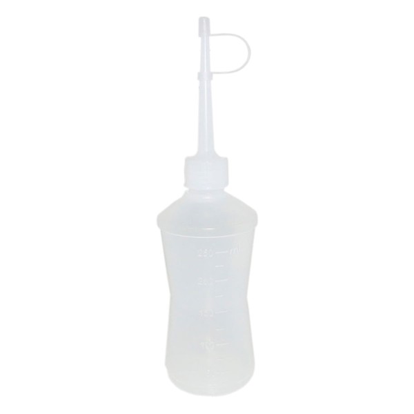 Encontraproduto.com.br - Almotolia Plástica Transparente 125ml - Pacote com 12 unidades