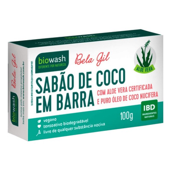 Encontraproduto.com.br - Sabão de Coco em Barra Biowash Bela Gil 100g