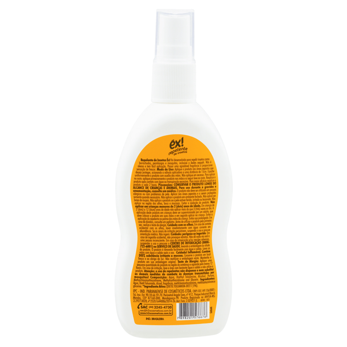 Encontraproduto.com.br - Repelente De Insetos Éx Hipoalérgico Família 100ml