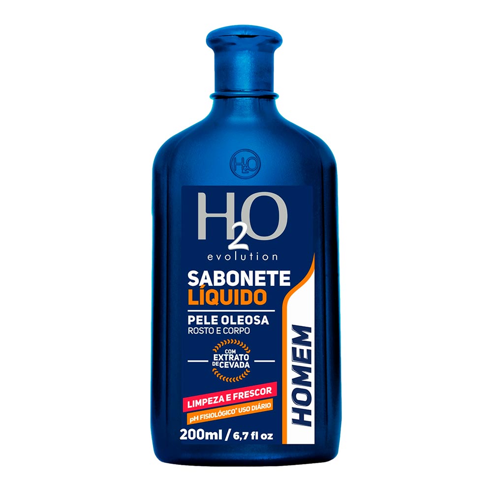 Encontraproduto.com.br - Sabonete Líquido Corpo E Rosto H2o Evolution Homem 200ml