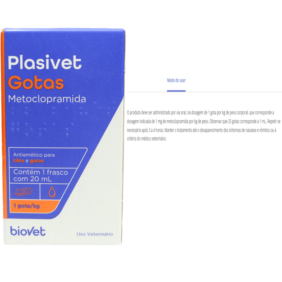 Encontraproduto.com.br - Antiemético Plasivet para Cães e Gatos