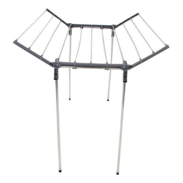 Encontraproduto.com.br - Varal de Chão Facility 83cm com Abas Mahil