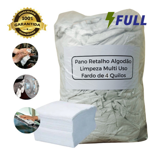 Estopa Multiuso para Polimento Fiolongo Branca 200G