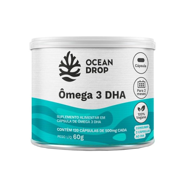 Omega 3 DHA 500mg 120 caps Ocean Drop