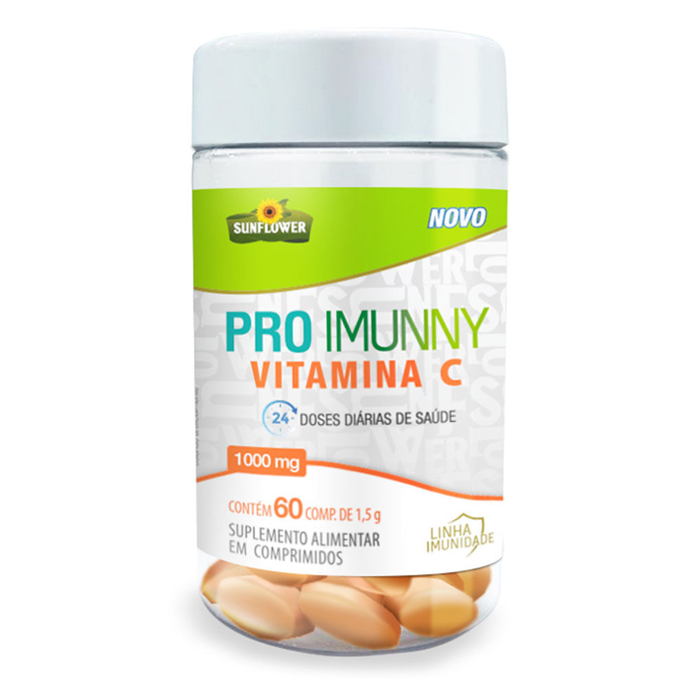 Vitamina C Pro Imunny 1000mg 60 Comprimidos