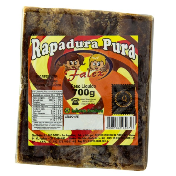 Encontraproduto.com.br - Rapadura Falex 700g