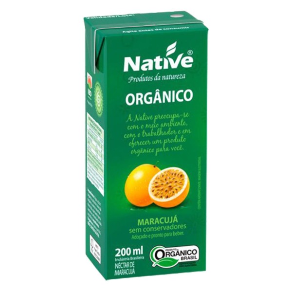 Encontraproduto.com.br - Suco de Maracujá Orgânico Native 200ml