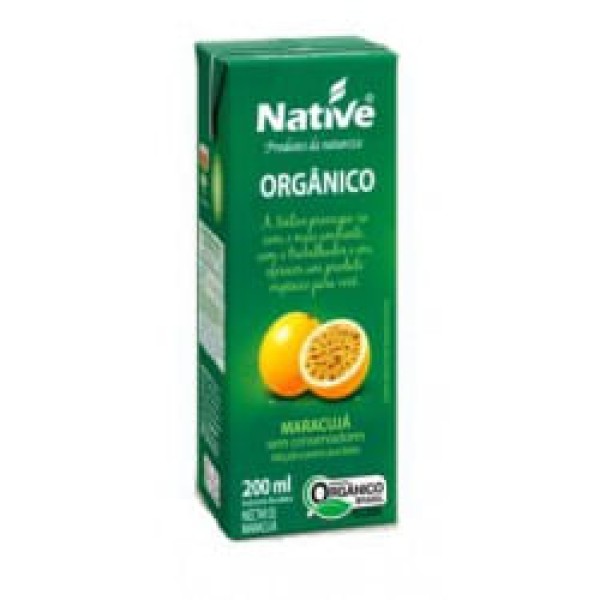 Encontraproduto.com.br - Suco de Maracujá Orgânico Native 200ml