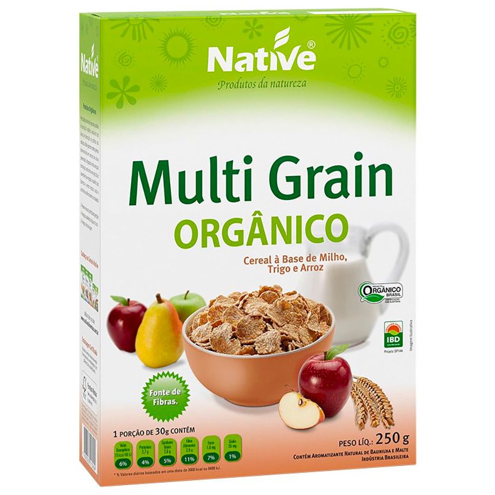 Encontraproduto.com.br - Cereal NATIVE MULTI GRAIN 250g