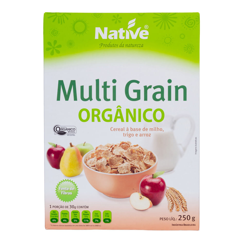 Encontraproduto.com.br - Cereal NATIVE MULTI GRAIN 250g
