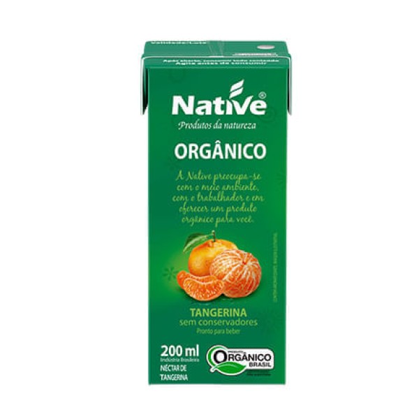 Encontraproduto.com.br - Suco Pronto Native Orgânico Tangerina 200ml
