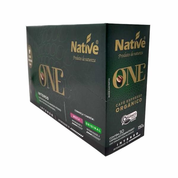 Encontraproduto.com.br - Café Orgânico Intenso - Native - 30 cápsulas de 5g