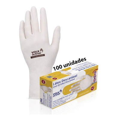 Encontraproduto.com.br - Volk Luvas P- Procedimentos Látex P- Procedimentos Xp C-100