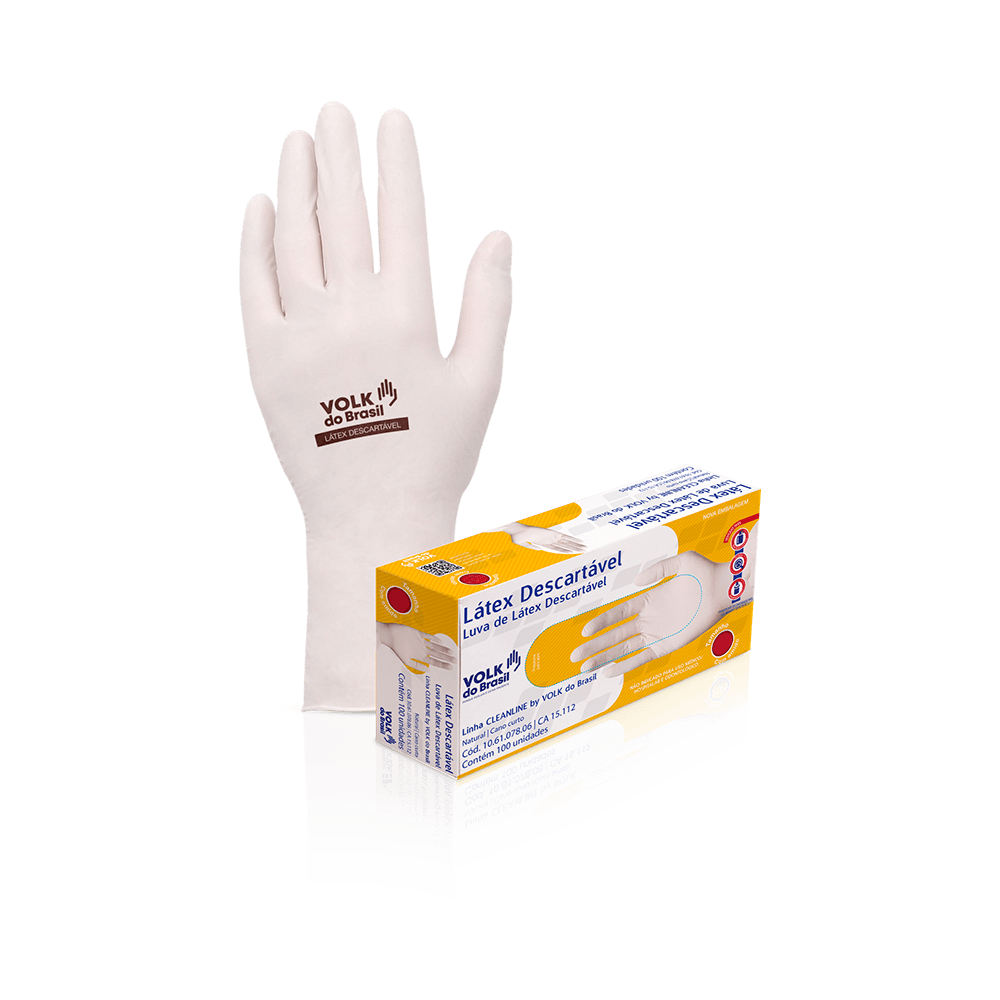 Encontraproduto.com.br - Volk Luvas P- Procedimentos Látex P- Procedimentos Xp C-100