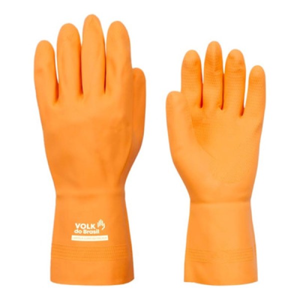 Encontraproduto.com.br - Luva Reforcada Laranja Volk