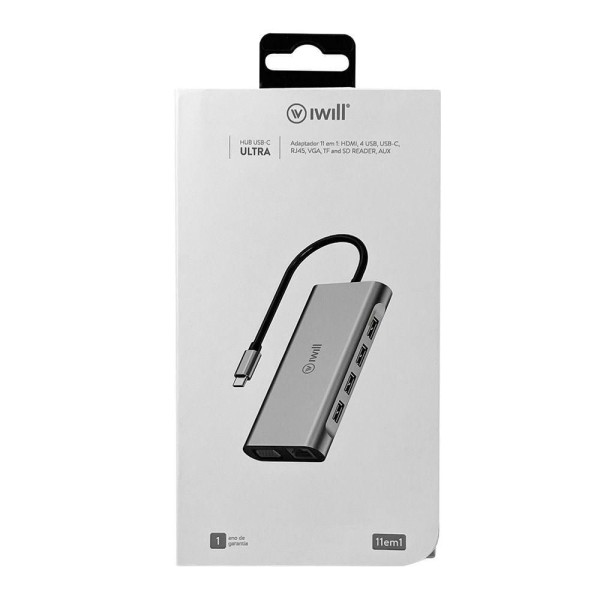 Encontraproduto.com.br - Hub Usb-c Ultra - 11 Em 1