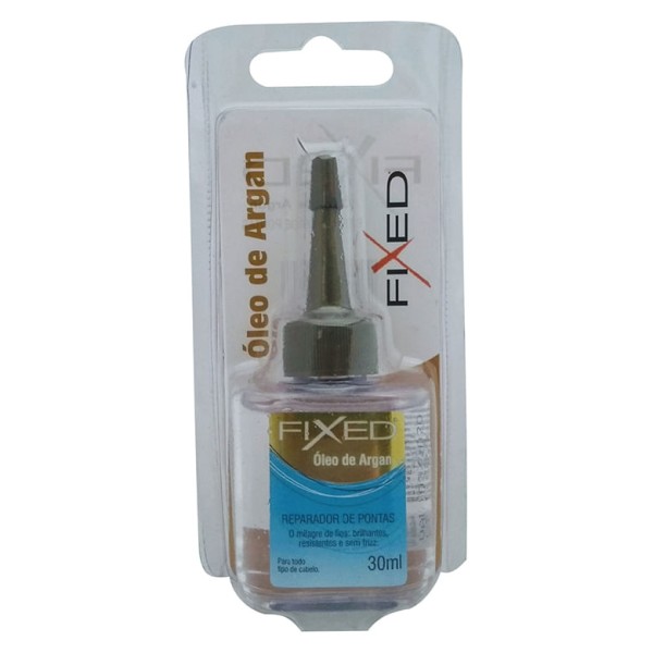 Encontraproduto.com.br - Reparador de Pontas Fixed Óleo de Argan 30ml