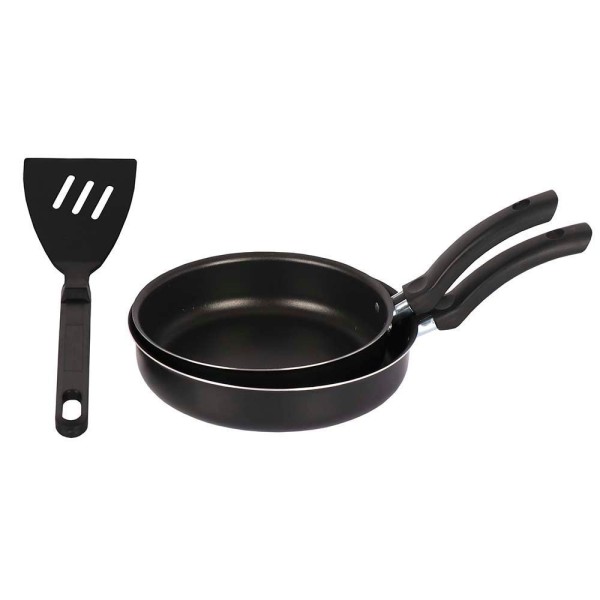 Encontraproduto.com.br - Conjunto Frigideiras Alta Funda Antiaderente 18 E 20cm
