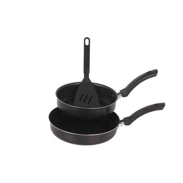 Encontraproduto.com.br - Conjunto Frigideiras Alta Funda Antiaderente 18 E 20cm
