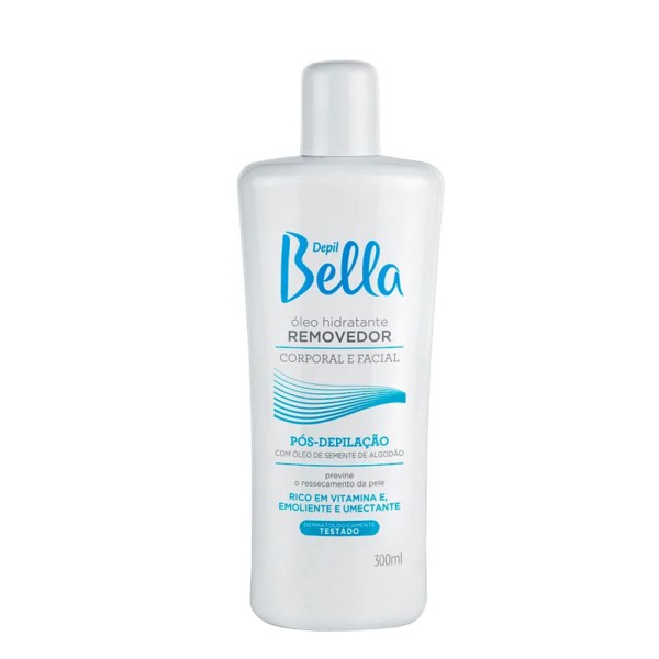 Encontraproduto.com.br - Óleo Hidratante Depil Bella Removedor Algodão 300Ml