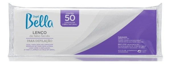 Lenço de Falso Tecido para Depilação 50fls - Depil Bella