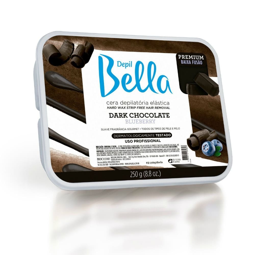Encontraproduto.com.br - Cera Elástica Depil Bella Dark Chocolate 250g