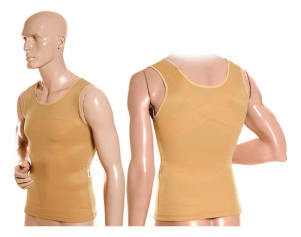 Cinta Modeladora e Postural Masculina | Bege - M