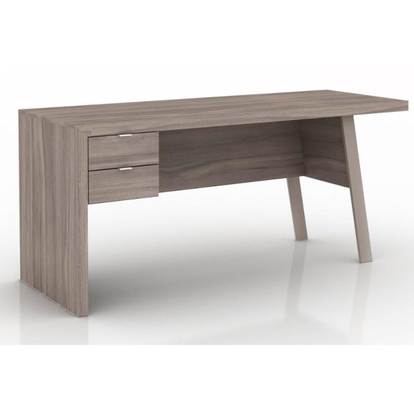 Encontraproduto.com.br - Mesa Escrivaninha Juvenil ME4122 c/ 2 Gavetas Carvalho/FendiOff - Tecno Mobili
