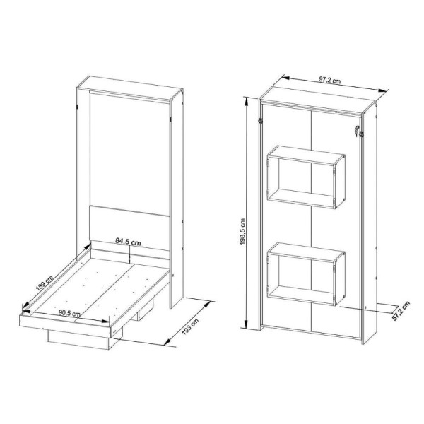Encontraproduto.com.br - Cama Multifuncional Juvenil CM8015 Articulada Branco - Tecno Mobili