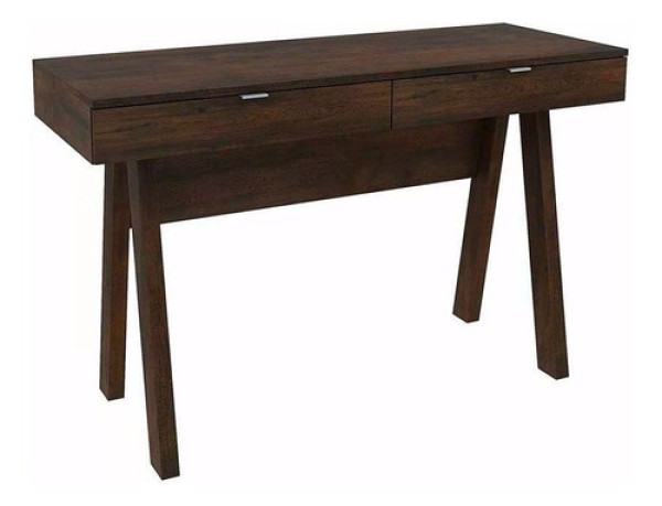 Mesa de Computador Solteiro ME4128 c/ 2 Gavetas Rústico - Tecno Mobili