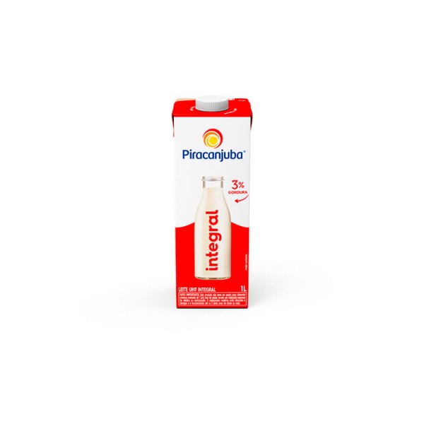 Encontraproduto.com.br - Leite Longa Vida Piracanjuba Com tampa Integral TP com 1L