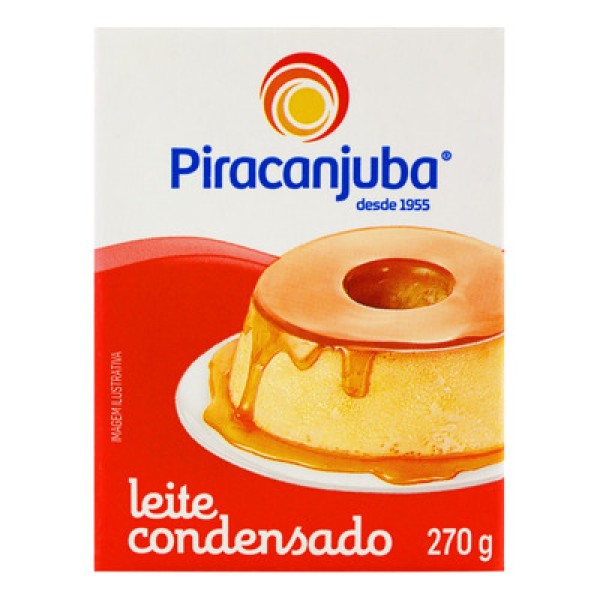 Encontraproduto.com.br - Leite Condensado Piracanjuba Semidesnatado TP com 270g