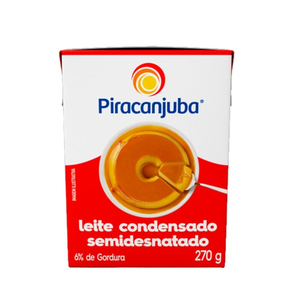 Encontraproduto.com.br - Leite Condensado Piracanjuba Semidesnatado TP com 270g