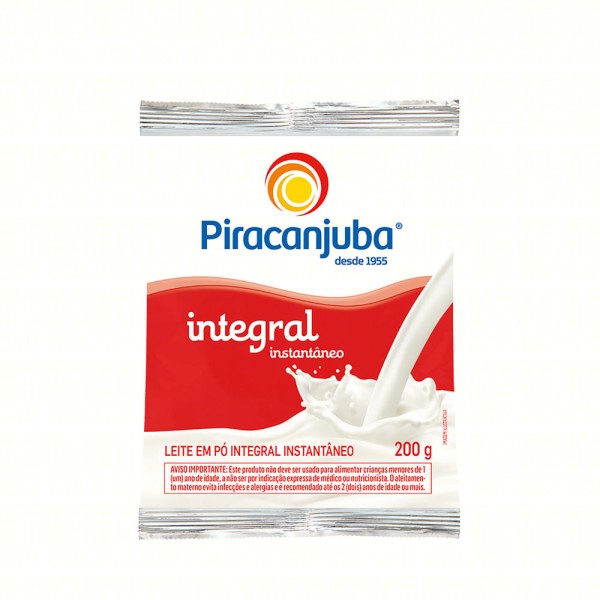 Encontraproduto.com.br - Leite Pó Piracanjuba Integral Instantâneo 200g