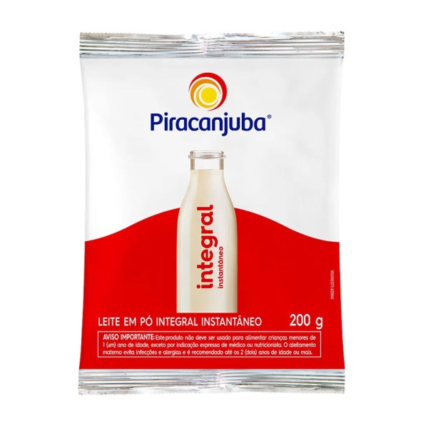 Encontraproduto.com.br - Leite Pó Piracanjuba Integral Instantâneo 200g