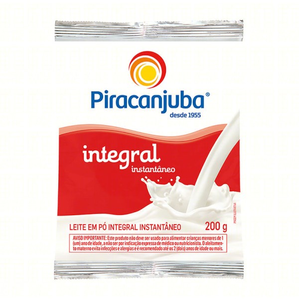 Encontraproduto.com.br - Leite Pó Piracanjuba Integral Instantâneo 200g
