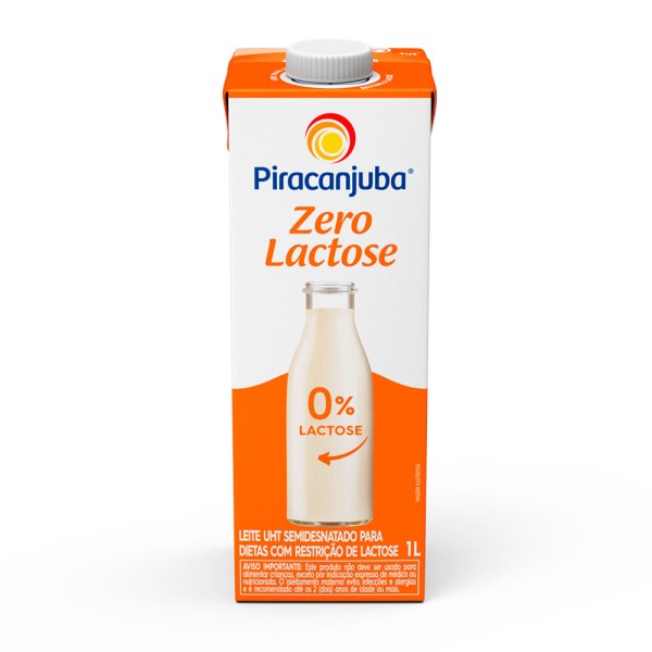 Encontraproduto.com.br - Leite Longa Vida Piracanjuba Zero Lactose TP com 1L